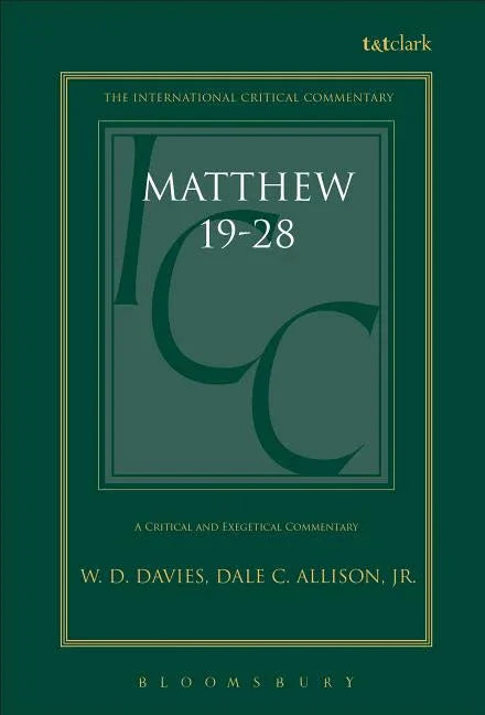 Matthew 19-28: Volume 3: 19-28 - stevensbooks