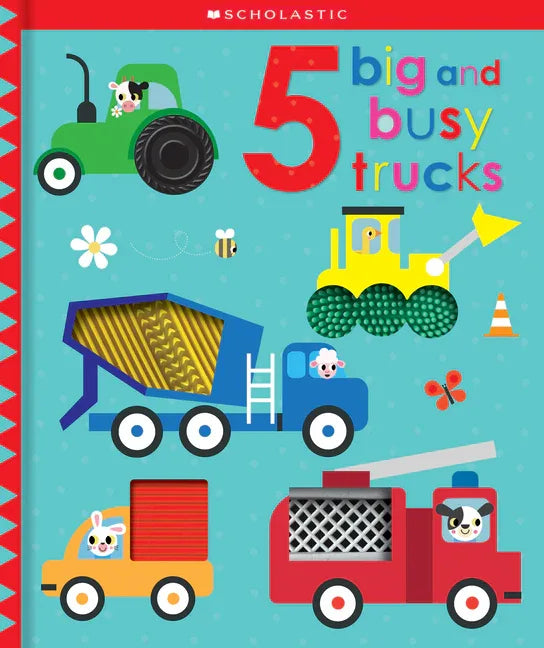 5 Big and Busy Trucks: Scholastic Early Learners (Touch and Explore) - stevensbooks