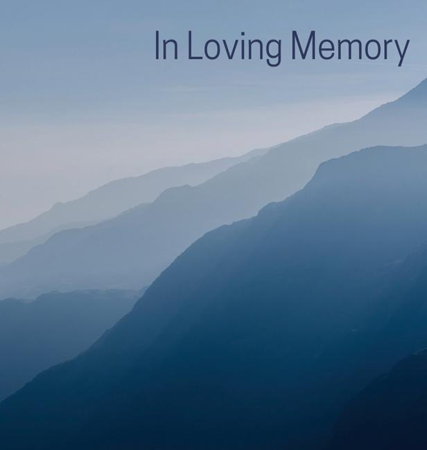 Memorial Guest Book (Hardback cover): Memory book, comments book, condolence book for funeral, remembrance, celebration of life, in loving memory fune - Ingram
