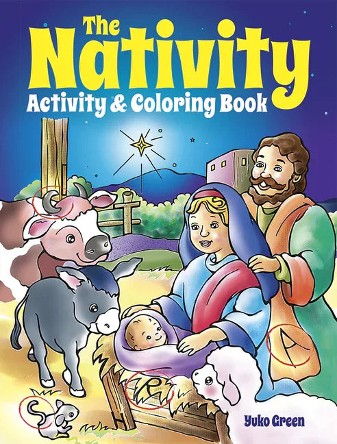Nativity Activity & Coloring Book - stevensbooks
