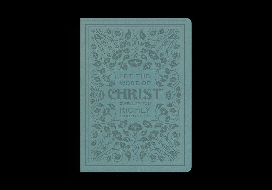 ESV Illuminated(tm) Bible, Art Journaling Edition (Trutone, Paris Sky, Colossians 3:16 Design) - stevensbooks