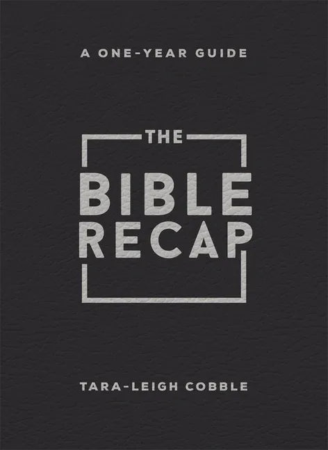Bible Recap: A One-Year Guide to Reading and Understanding the Entire Bible, Personal Size - Bonded Leather, Black - stevensbooks