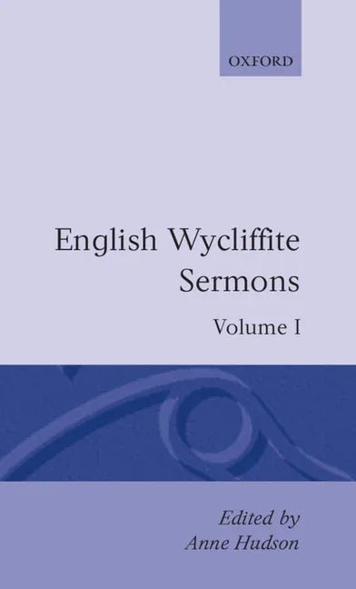 English Wycliffite Sermons - stevensbooks