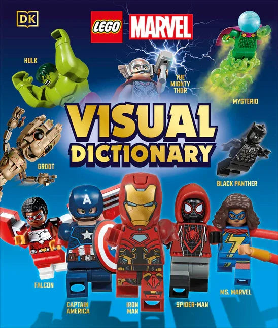 Lego Marvel Visual Dictionary (Library Edition): Without Minifigure - stevensbooks
