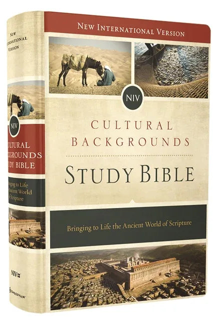 Cultural Backgrounds Study Bible-NIV: Bringing to Life the Ancient World of Scripture - stevensbooks