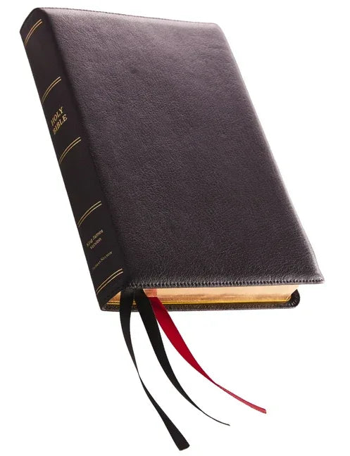 KJV, Reference Bible, Giant Print, Premium Leather, Black, Sterling Edition, Comfort Print - stevensbooks