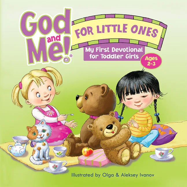 God and Me! for Little Ones: My First Devotional for Toddler Girls Ages 2-3 - stevensbooks