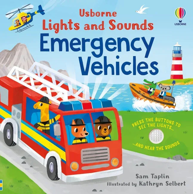 Lights and Sounds Emergency Vehicles - stevensbooks