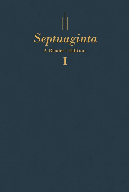 Septuaginta: A Reader's Edition - stevensbooks
