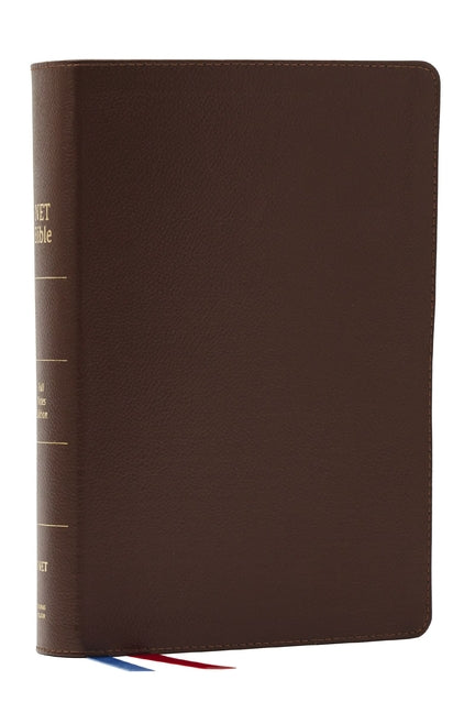 Net Bible, Full Notes Edition (Net, Brown Genuine Leather, Comfort Print, Thumb Indexed): Holy Bible - Ingram