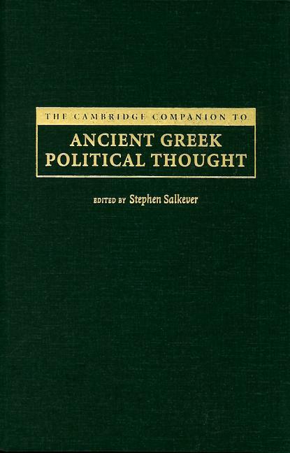Cambridge Companion to Ancient Greek Political Thought - stevensbooks