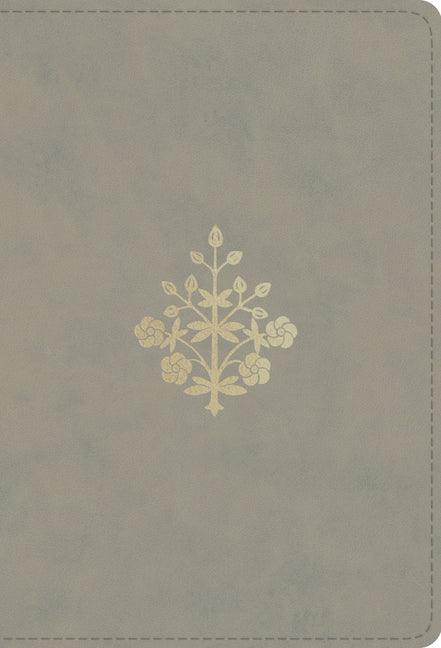 ESV Large Print Compact Bible, Red Letter (Trutone, Stone, Branch Design) - stevensbooks