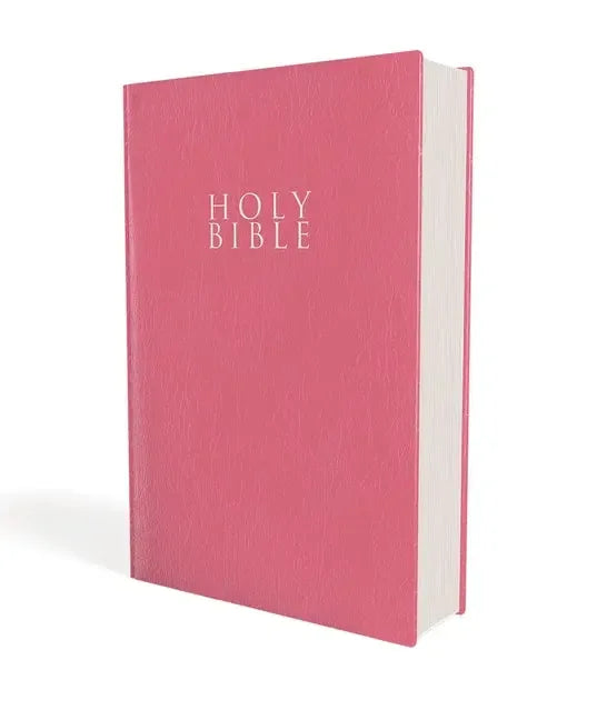 Niv, Gift and Award Bible, Leather-Look, Pink, Red Letter Edition, Comfort Print - stevensbooks