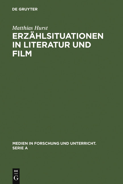 Erzählsituationen in Literatur und Film (Reprint 2010) - Ingram