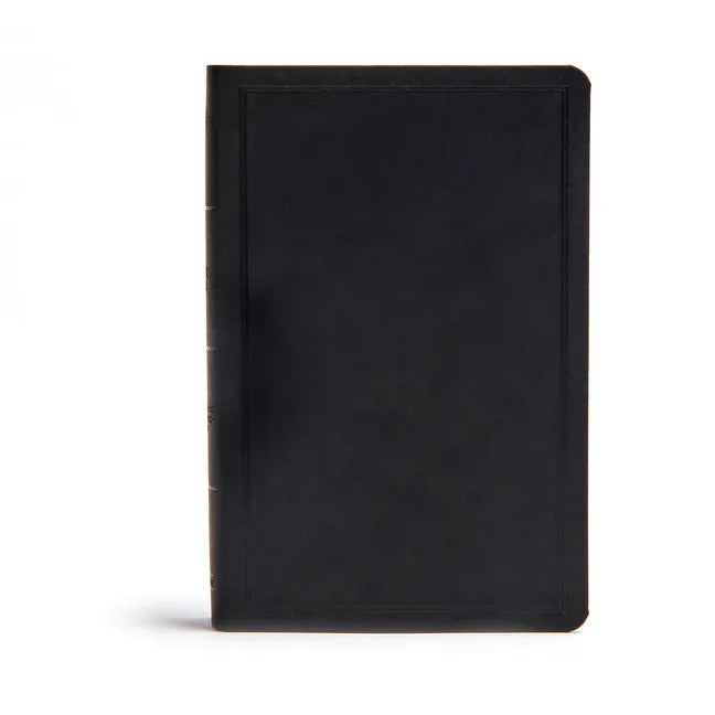 CSB Deluxe Gift Bible, Black Leathertouch - stevensbooks