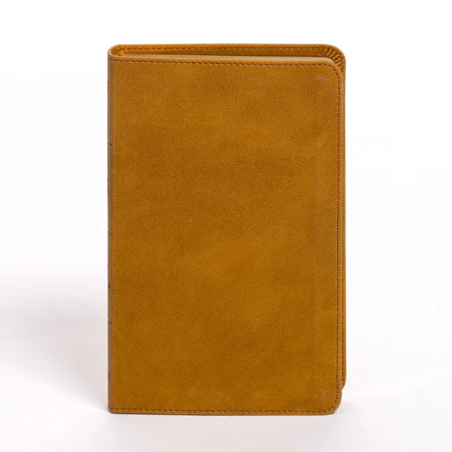KJV Personal Size Bible, Camel Suedesoft Leathertouch - stevensbooks