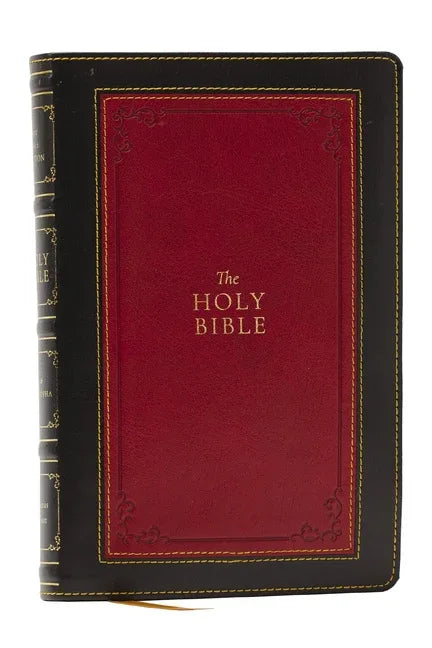1611 KJV with Apocrypha, Black Leathersoft: Holy Bible - stevensbooks