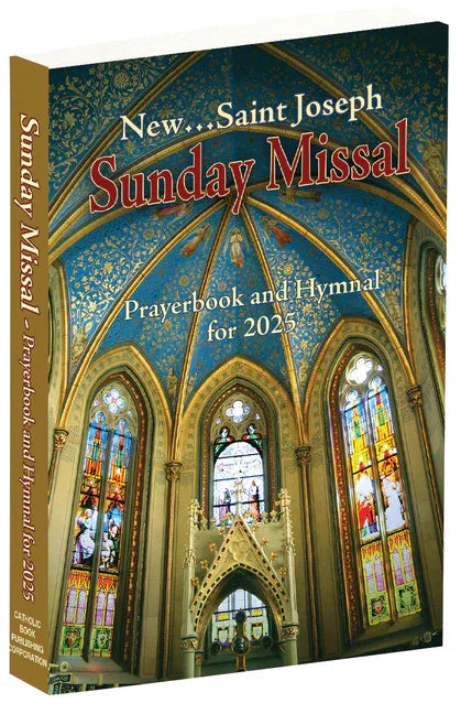 St. Joseph Sunday Missal Prayerbook and Hymnal for 2025 - stevensbooks