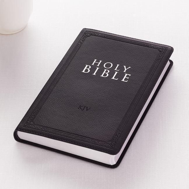 KJV Budget Gift & Award Lux-Leather Black - stevensbooks