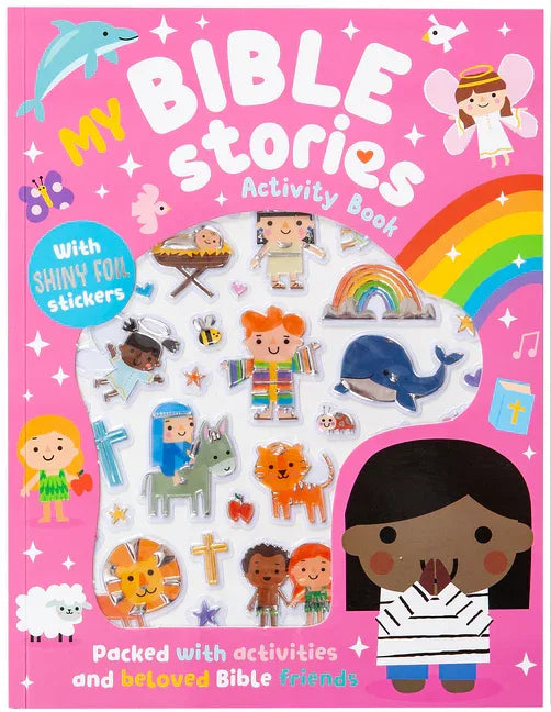 My Bible Stories Activity Book (Pink) - stevensbooks