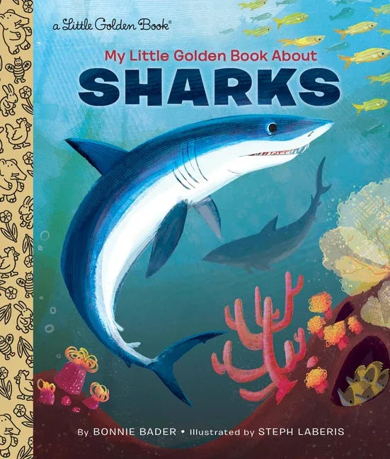 My Little Golden Book about Sharks - stevensbooks