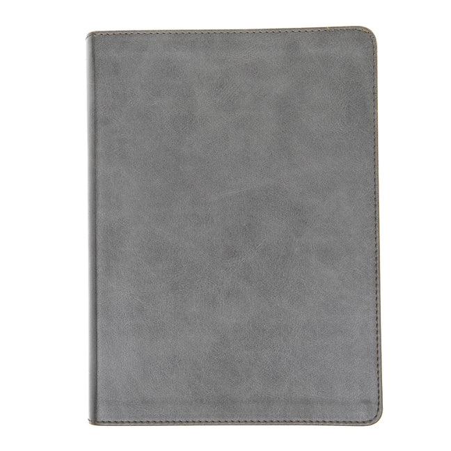 CSB He Reads Truth Bible, Smoke Leathertouch - stevensbooks