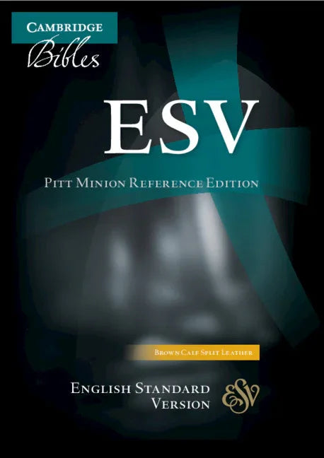 ESV Pitt Minion Reference Edition Brown Calf Split Leather Es444: X - stevensbooks