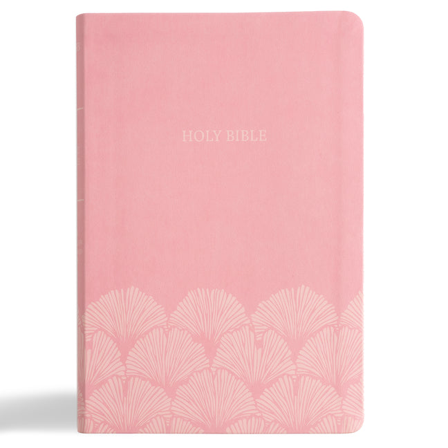 NASB Large Print Thinline Bible, Value Edition, Soft Pink Leathertouch - Ingram