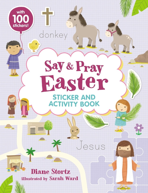 Say and Pray Bible Easter Sticker and Activity Book - Ingram