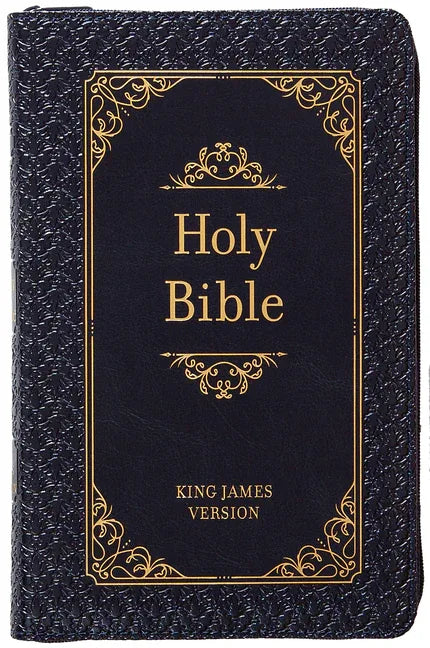 KJV Holy Bible Zip Midnight - stevensbooks