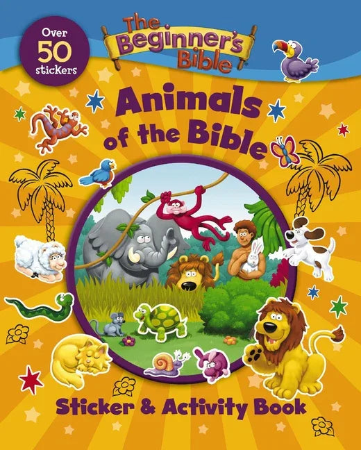 Beginner's Bible Animals of the Bible Sticker and Activity Book - stevensbooks