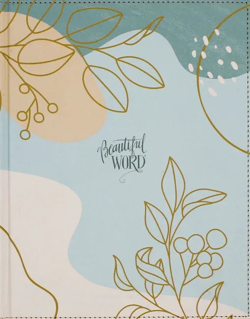 Niv, Beautiful Word Coloring Bible, Large Print, Leathersoft Over Board, Teal: Hundreds of Verses to Color - stevensbooks