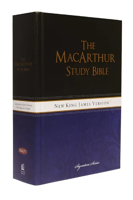 MacArthur Study Bible-NKJV-Large Print (Revised, Updated) - stevensbooks