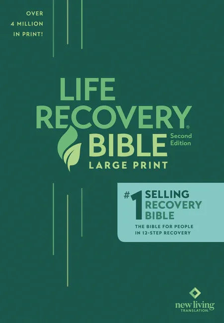 Life Recovery Bible NLT, Large Print - stevensbooks