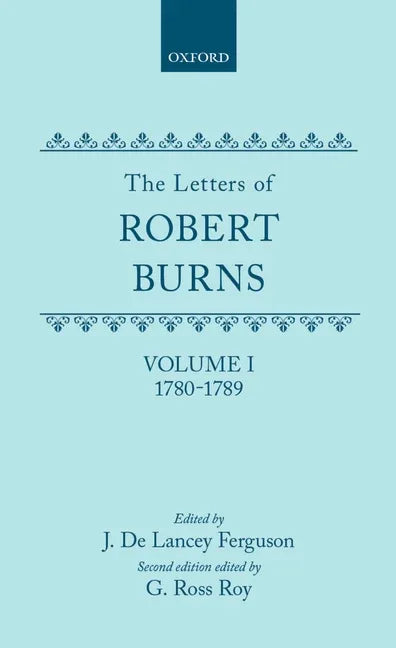 Letters of Robert Burns: 1780-1789 - stevensbooks