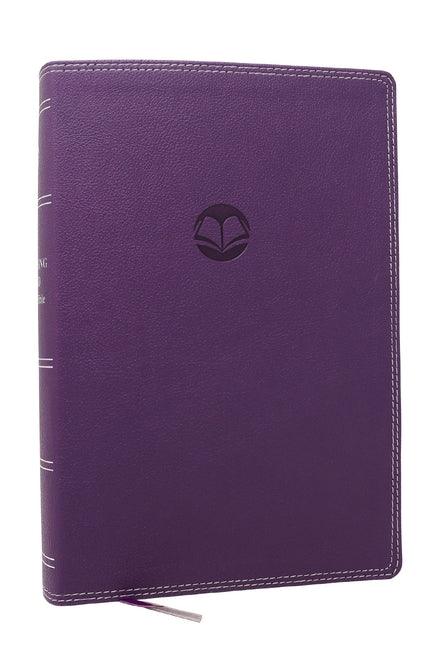 Enduring Word Study Bible: Pastoral Commentary from Every Chapter of the Bible (Nkjv, Purple Leathersoft, Red Letter, Comfort Print, Thumb Indexed) - stevensbooks