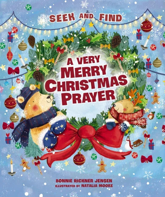 Very Merry Christmas Prayer Seek and Find: A Sweet Poem of Gratitude for Holiday Joys, Family Traditions, and Baby Jesus - stevensbooks