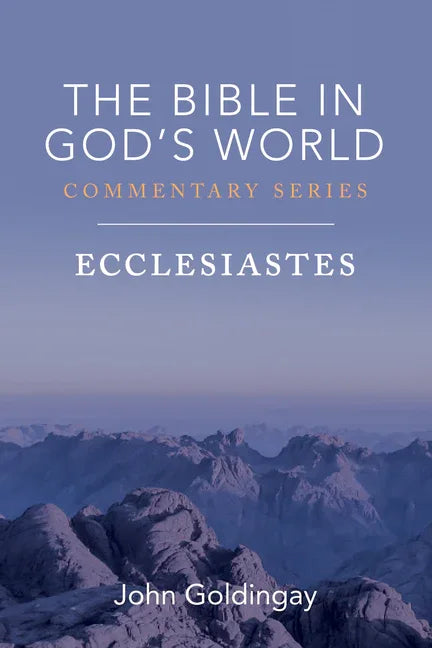 Ecclesiastes - stevensbooks