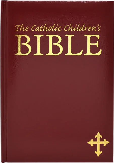 Catholic Children's Bible-NAB (Maroon Gift) - stevensbooks