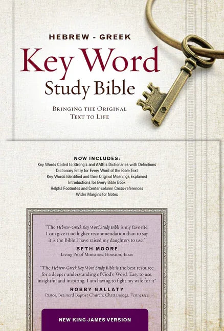 Hebrew Greek Key Word Study Bible-NKJV - stevensbooks