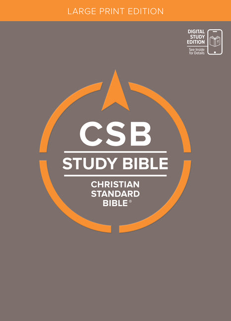 CSB Study Bible, Large Print, Digital Study Edition, Hardcover (, Digital Study) - Ingram