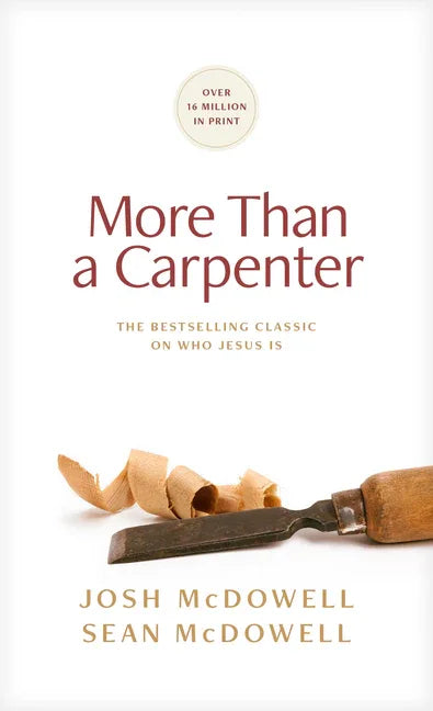 More Than a Carpenter (Revised) - stevensbooks