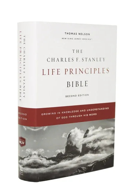 Nkjv, Charles F. Stanley Life Principles Bible, 2nd Edition, Hardcover, Comfort Print: Growing in Knowledge and Understanding of God Through His Word - stevensbooks