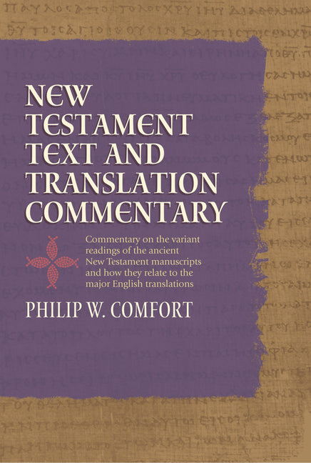 New Testament Text and Translation Commentary - Ingram