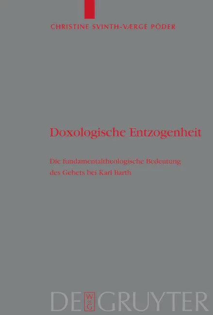 Doxologische Entzogenheit - stevensbooks