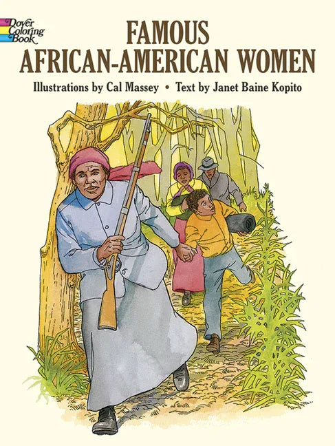 Famous African-American Women Coloring Book - stevensbooks