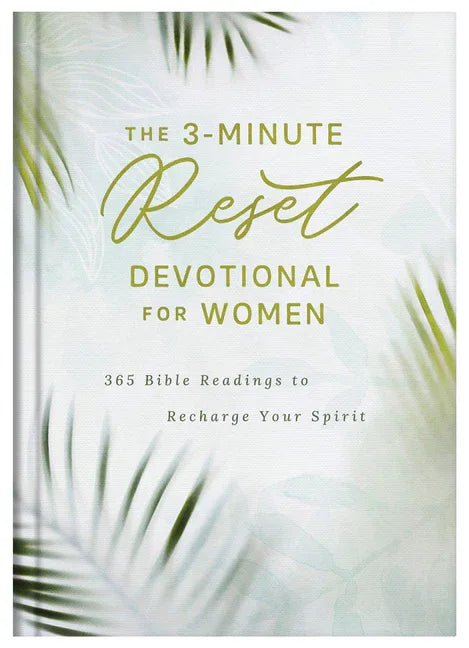 3-Minute Reset Devotional for Women: 365 Bible Readings to Recharge Your Spirit - stevensbooks