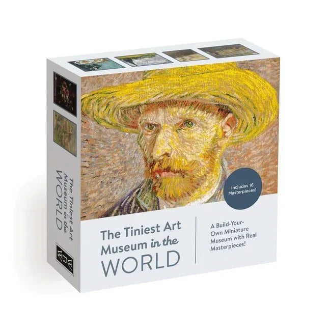 Tiniest Art Museum in the World: Build-Your-Own Miniature Art Museum with Real Masterpieces! - stevensbooks