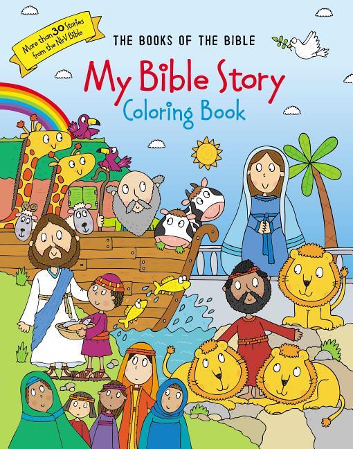 My Bible Story Coloring Book: The Books of the Bible - stevensbooks