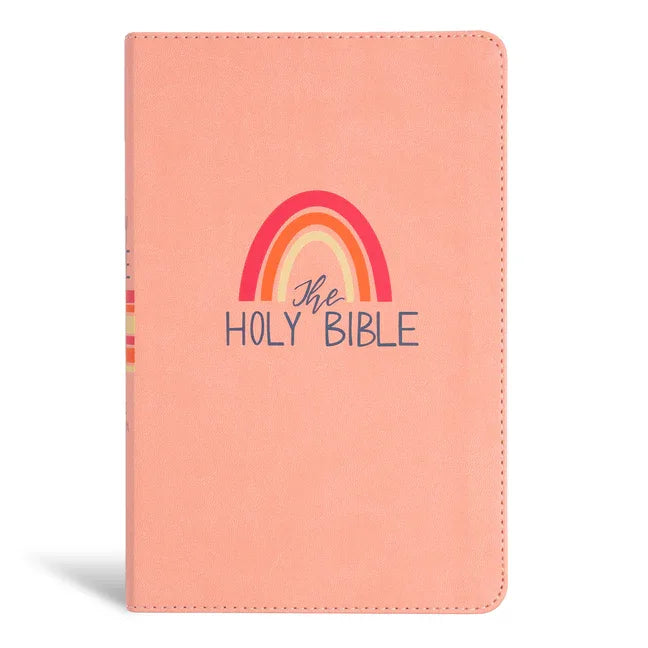 KJV Kids Bible, Peach Leathertouch - stevensbooks